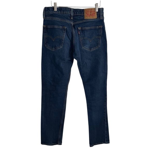 Levis Mens 511 Slim Fit Stretch Jeans 31x32 dark wash  Denim Cotton Blend‎ - Picture 2 of 13